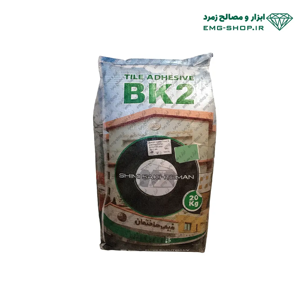 bk2 چسب کاشی و سرامیک پودری BK2