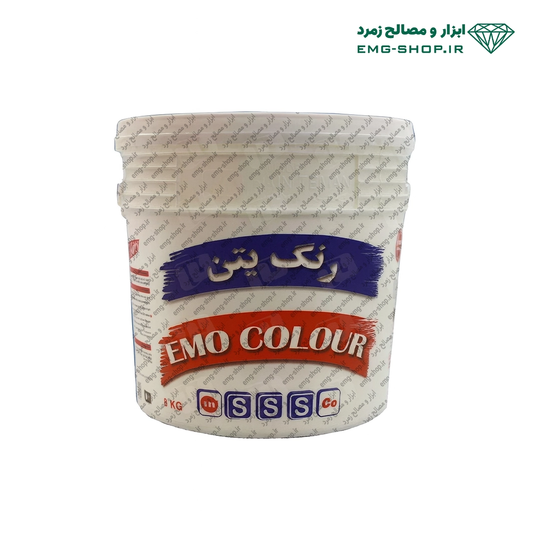 رنگ بتن (اموکالر) شیمی ساختمان رنگ بتن (اموکالر) شیمی ساختمان