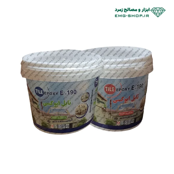 چسب اپوکسی دو جزئی e190 شیمی ساختمان