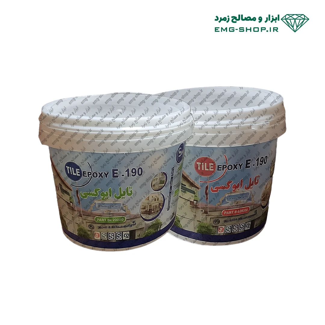 چسب اپوکسی دو جزئی e190 شیمی ساختمان چسب اپوکسی دو جزئی e190 شیمی ساختمان