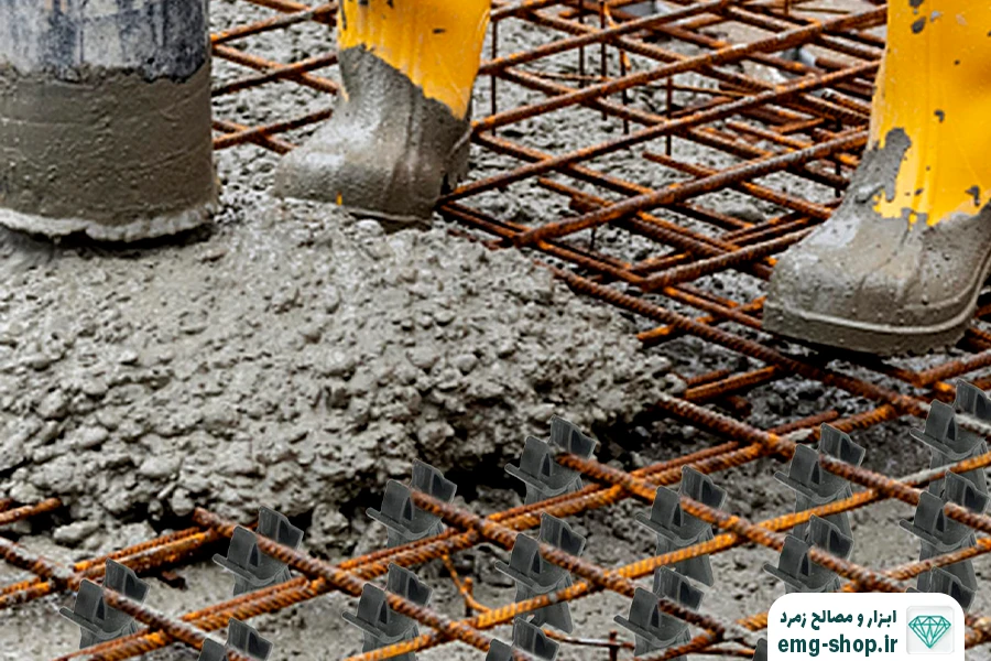 کاربرد های اسپیسر پلاستیکی بتن