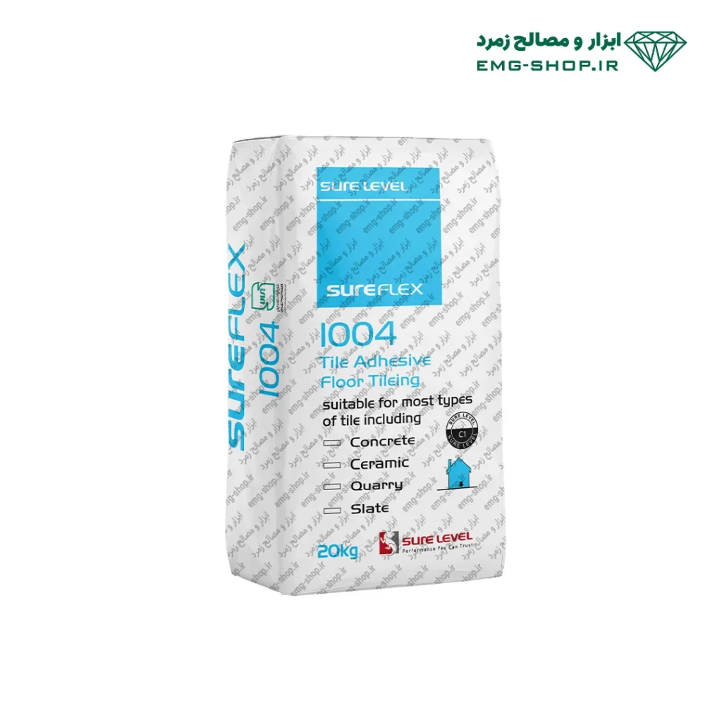 چسب کاشی و سرامیک 1004 شورلول 20 کیلویی
