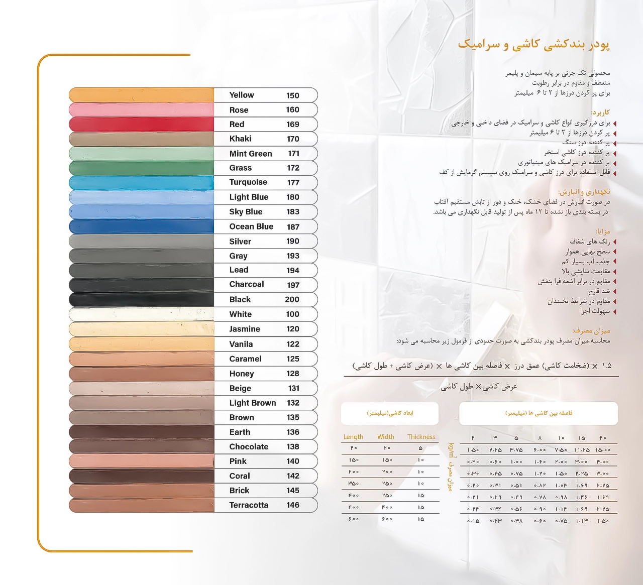 کالیته پودر بندکشی